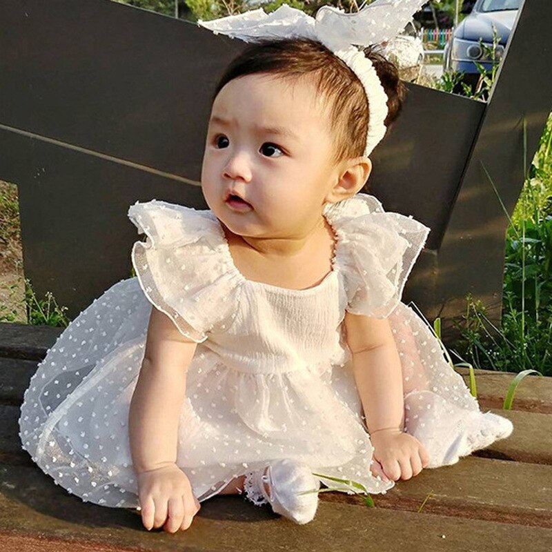 HoneyCherry Summer Baby Girls Princess Dress Baby Girl Cloth Baby Girl Dresses Party And Wedding