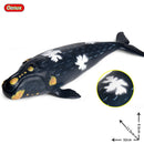 Oenux Large Size Sea Life Animals Weicher Weißer Hai Big Shark Actionfiguren Modell Lebensechtes Lernspielzeug Für Kinder Geschenk