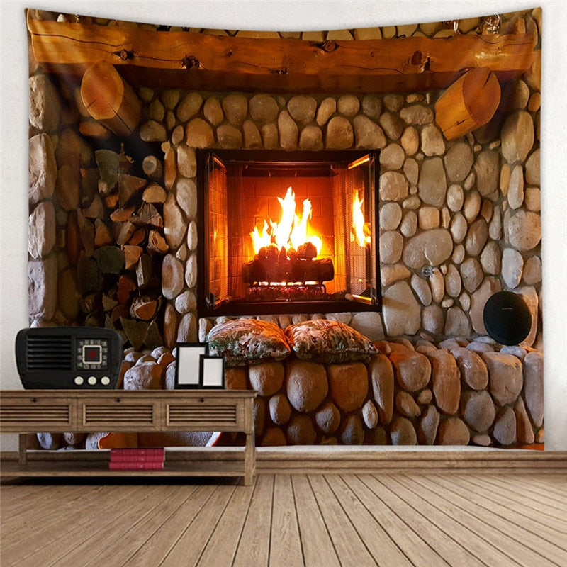 Magischer Retro-Bücherregal-Wandteppich, Wandbehang, Tagesdecke, Tagesdecke, Heimdekoration