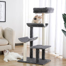 Cat Tree House Condo Cat's Activity Center mit Double Condo Indoor Soft Barch Fully Wrapped Scratching Sisal Post rascador gato