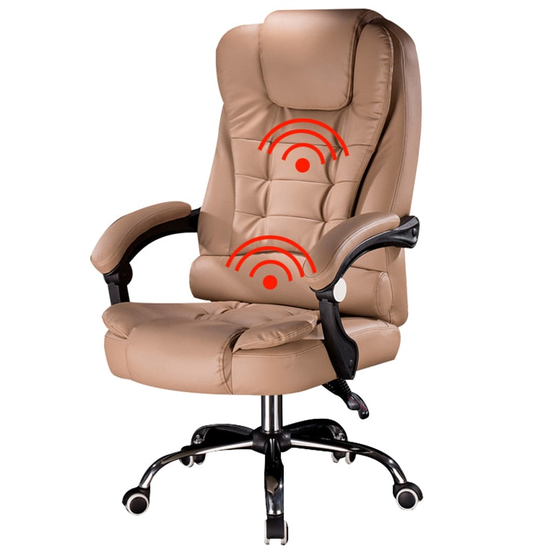 Nuevos productos, silla de ordenador boss, silla de masaje giratoria para el hogar y la oficina, silla ajustable de elevación