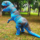Erwachsene Kinder Aufblasbare Dinosaurier Kostüm T-Rex Cosplay Party Anime Kostüm Anzug Halloween Kostüme für Mann Frau