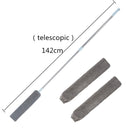 Telescopic Dust Brush Fur Haor Dust Home Cleaning Flexible Long Handle Housework Bed Cleaning Bottom Mop Gap Microfiber Duster