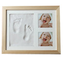 Newborn Baby Handprint Footprint Kit Casting Infant Baby DIY Non-toxic Souvenirs Gifts Imprint Soft Clay Inkpad for Baby