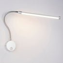 Luz de pared del dormitorio Iluminación de lectura de cabecera Lámpara de pared LED de 6W con interruptor de perilla Aluminio Ángulo de 360 ​​​​grados AC90-260V ajustable