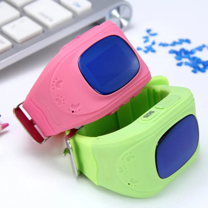 Reloj de pulsera inteligente para niños Posicionamiento inteligente Llamada Relojes inteligentes Multi-idioma para niños Relojes Deporte Fitness Deporte Fitness