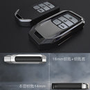 High-End-Autoschlüsseletui aus Zinklegierung für die Luft- und Raumfahrt Schlüsselabdeckung für Honda HRV Civic Accord CR-V Fit ODYSSEY CITY JZZE