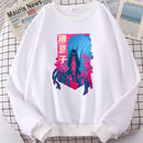 2022 Demon Slayer Japan Anime Men Hoody Autumn New Fashion Sweatshirt Harajuku Fleece Pullovers Personality Crewneck Men Hoodies