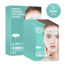 Ilisya Stirnfurchen-Patch Anti-Falten-Linien-Entfernungs-Aufkleber Zornesfalten-Hydrogele Anti-Aging-Feuchtigkeits-Patch Hautpflege