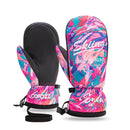 COPOZZ -30 ℃ Espesar Adulto Adolescente Profesional Snowboard Guantes de esquí A prueba de viento Invierno Cálido Guantes de nieve térmicos Esquí Moto de nieve