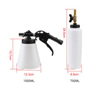 1L 0,75L Auto Bremsenentlüfter Hydraulisches Pumpen Flüssigkeitspumpe Kit Ölwechsel Spültank Rohre Reparatur Werkzeug LKW Motorrad Zubehör