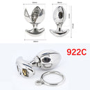 Schwere Anusperlen ASSLOCK Edelstahl-Analplug mit Verschluss, der den Arsch erweitert, Asslock Butt Plug Big Buttplug Ass Trainer Buttplug