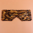 Máscara de cuarzo rosa para ojos, masajeador, máscara de ojos de Jade Natural, máscara de piedra para dormir, masajeador facial, máscara de ojos para dormir, para relajar los ojos, herramienta para el cuidado de los ojos