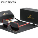 KINGSEVEN  Men's Sunglasses Brand Designer Pilot Polarized Male Sun Glasses Eyeglasses gafas oculos de sol masculino For Men