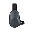 Fashion Chest Bag Men Universal Polyhedron Diagonal Hard Shell Waterproof Function Backpack Riding Couple Shoulder Bag