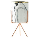 Nordic Keramik Eisen Kunst Vase Marmor Muster Rose Gold Silber Tischplatte grün Blumentopf Home Office Vasen dekorativ