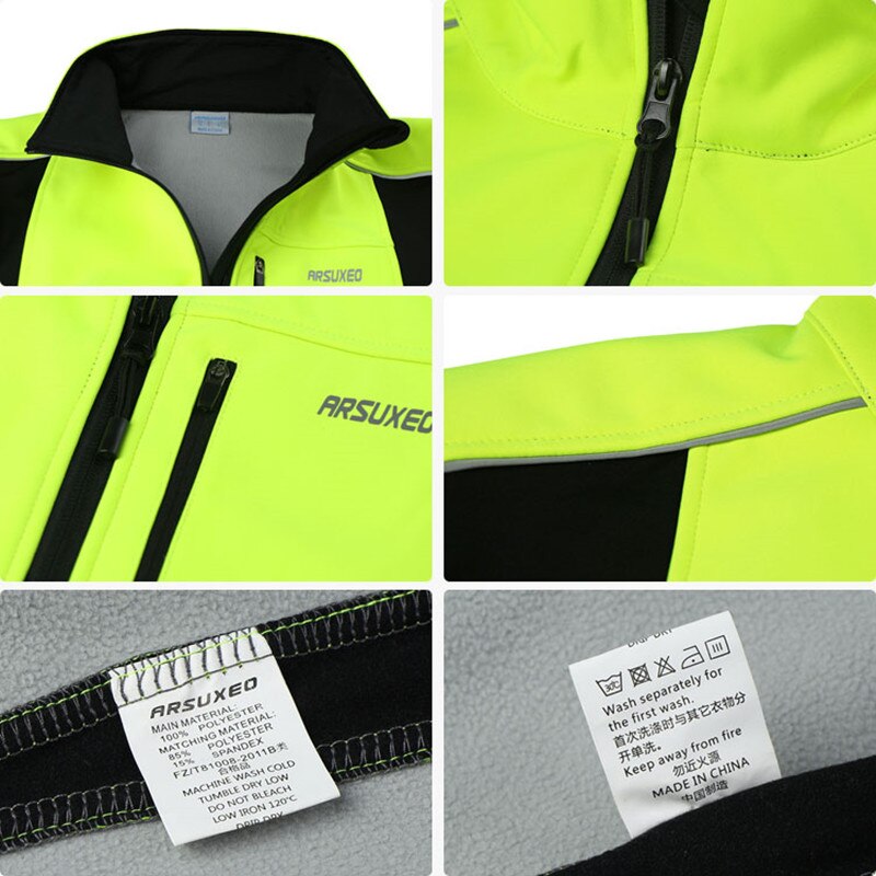 Arsuxeo Reflective Winter Men&