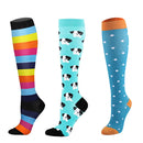 Unisex-Sport-Kompressionssocken für Männer und Frauen, Radfahren, Laufen, Fußball, Krankenschwester, Sport, Reisen, Erholung, Medizin, Schwangerschaft