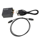 Grwibeou USB-DAC-Digital-zu-Analog-Audiokonverter RCA R/L-Ausgang Optisch Digital Stereo Audio SPDIF Koaxial zu Analog-DAC USB