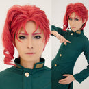 SBluuCosplay Anime Noriaki Kakyoin Cosplay Kostüm Anime Cosplay Outfits Anzüge Halloween Kostüme