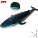 Oenux Large Size Sea Life Animals Weicher Weißer Hai Big Shark Actionfiguren Modell Lebensechtes Lernspielzeug Für Kinder Geschenk