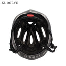 Fahrradhelm LED-Blinkerstrumpfhose Wiederaufladbarer Intergrally-geformter Fahrradhelm Mountain Road Fahrradhelm Sportsicherheitshut