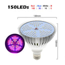 LED Grow Light 150Leds 200Leds Vollspektrum Sunlike E27 LED-Wachstumslampe für Indoor-Hydroponik-Blumen-Pflanzen LED-Wachstumslampe
