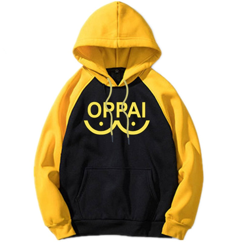 NEUE Anime One Punch man Saitama Oppai Hoodie Mit Kapuze Frauen Männer Sweatshirt Hoodie Cosplay Kostüm Neue Splice Hip Hop Pullover 2020