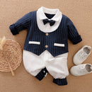 New born Baby Boy Clothes Newborn Romper Cotton Infant Jumpsuit Pajamas Baby Long Sleeve Striped Clothing Things Costume Outfits
