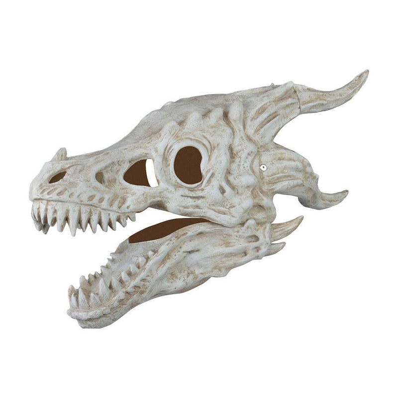 Nueva máscara de dragón, máscara de dinosaurio de mandíbula móvil, máscara de decoración de dinosaurio de mandíbula móvil para fiesta de Halloween, decoración de máscara de Cosplay