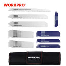 WORKPRO, 32 Uds., hojas de sierra para cortar madera y Metal, hojas de sierra, juego de hojas de sierra alternantes, accesorios para herramientas eléctricas