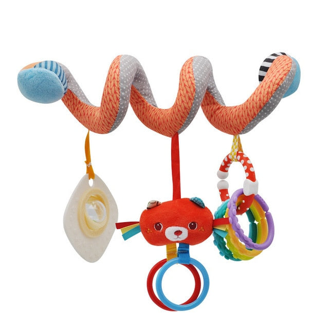 Kinderwagen Spielzeug Soft Infant Krippe Bett Spirale Baby Spielzeug Für Neugeborene Autositz Pädagogische Rasseln Baby Handtuch Baby Spielzeug 0-12 Monate