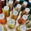 Sanbest Polyester Embroidery Thread High Strength For Brother Singer Janome Babylock Embroidery Machine 1000m Filament Threads