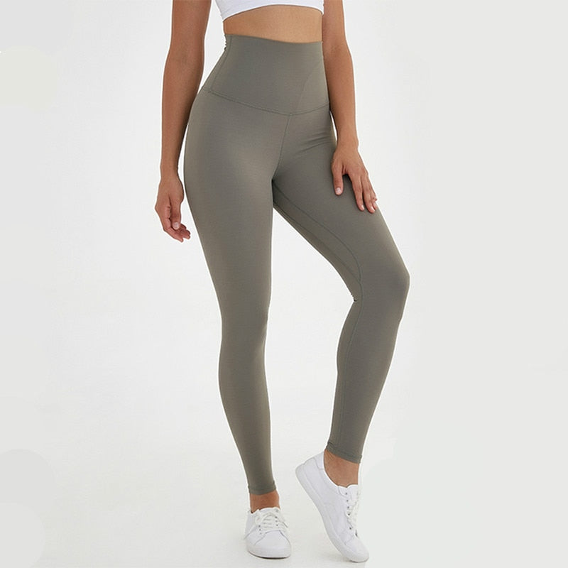 SHINBENE SUPER HIGH RISE 27 '' Longitud completa Deporte Atlético Fitness Leggings Mujeres Entrenamiento Gimnasio Yoga Pantalones Medias XS-XL