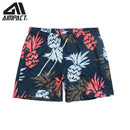 Tropischer Sommerurlaub Strand Schwimmen Kurze Badehose Schnelltrocknend Herren Schwimmen Strand Surf Shorts Lässige Mode Männliche Hybird Shorts