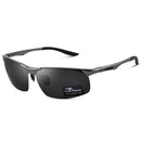 Cook Shark 2020 nuevas gafas de sol de aluminio y magnesio para hombre, gafas de sol polarizadas HD para conducir, gafas para conducir, marea