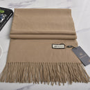 VISROVER neue 32 Farben Frau Winterschal Mode weibliche Schals Kaschmir handfeeling Winter Wraps einfarbig Winter Hijab Schal