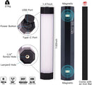 LUXCEO P200 RGB Video Light Baton IP67 Wasserdichte APP-Steuerung Eingebauter starker magnetischer LED-Fotografie-Beleuchtungsstab für Tiktok