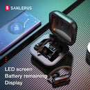 SANLEPUS B1 Led Display Bluetooth Kopfhörer Drahtlose Kopfhörer TWS Stereo Ohrhörer Sport Gaming Headset Für Xiaomi Huawei iPhone