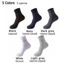 10 Paar Geschenkboxed Men Bambussocken Marke Bequeme Atmungsaktive Lässige Business Herren Crew Socken Hohe Qualitätsgarantie Sox Male
