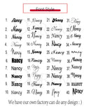 DOREMI Stainlesss Benutzerdefinierte Namensketten Anhänger Buchstaben Halskette für Frauen Benutzerdefinierte Kette Schmuck Kinder Personalisiertes Gold