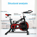 OneTwoFit Static Bike Heimtrainer Apartment Spinning Fahrrad Cardio Statische Pedale Heimtrainer Fahrrad Fitnessgeräte 120KG