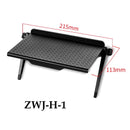 KAYQEE Desktop-Rack, verstellbares Bildschirmregal, TV-Aufbewahrungshalterung für Streaming-Geräte, Medienbox, Lautsprecher, Heimdekoration