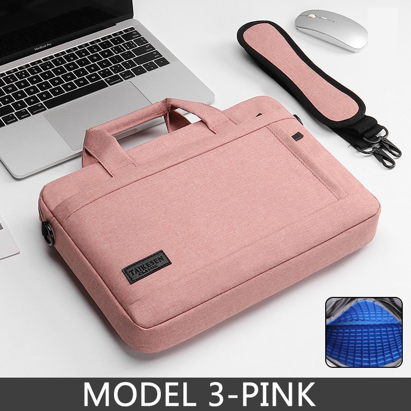 Funda para portátil, funda protectora para hombro, funda de transporte para pro 13 14 15,6 17 pulgadas, Macbook Air, ASUS, Lenovo, Dell, Huawei, bolso