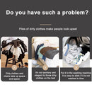 Rollender Wäschekorb für den Haushalt mit Rädern, zusammenklappbarer Wäschekorb, Netzfutter, wasserdichter, langlebiger Wäschesack-Organizer