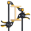 6"/12" Holzbearbeitungsklemmen Schnellspanner Holzklemme Kunststoff F Clip Feste Klemme Griff Arbeitsstange Spreizer Gadget DIY Handwerkzeuge 1pc