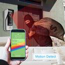 TMEZON 1080P Video Türsprechanlage Haussprechanlage Wireless WiFi Smart IP Video Türklingel 7 Zoll mit kabelgebundener Türklingel TUYA APP