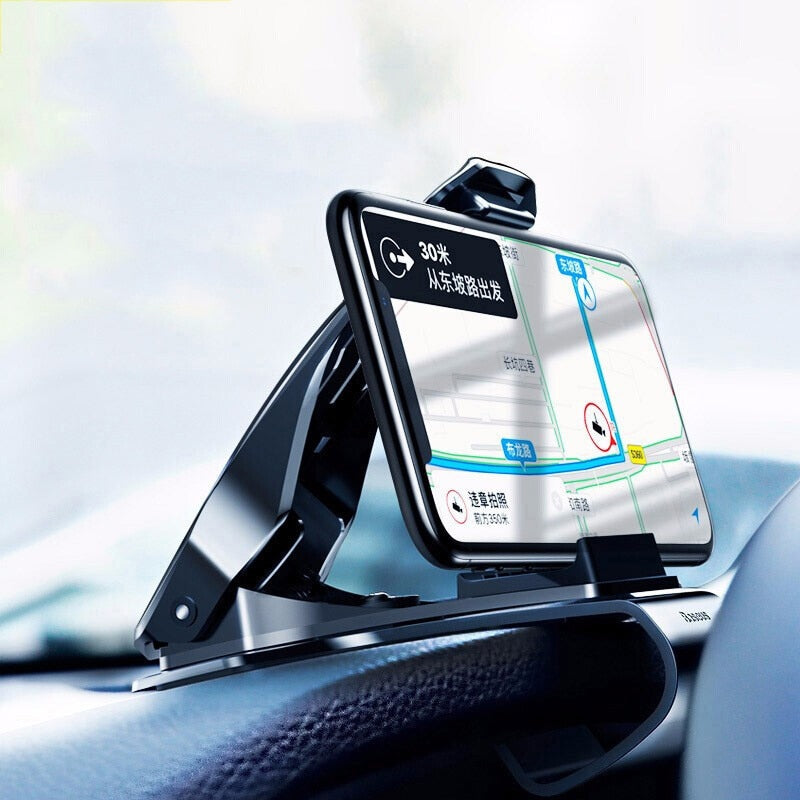 Baseus Autotelefonhalter 360-Grad-GPS-Navigation Armaturenbrett-Telefonhalterständer im Auto für Universal-Telefonclip-Halterung