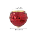 Retro Disco Ball Pflanzkorb Rund Spiegel Hängetopf Blumentopf Wand Pflanztopf Hangin Vase Desktop Dekoration Balkon Vase
