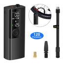 Tragbare Air Bike Pump Mini Electric Inflator Wiederaufladbare Luftpumpe Auto Auto Aufblasbarer Wiederaufladbarer Kompressor